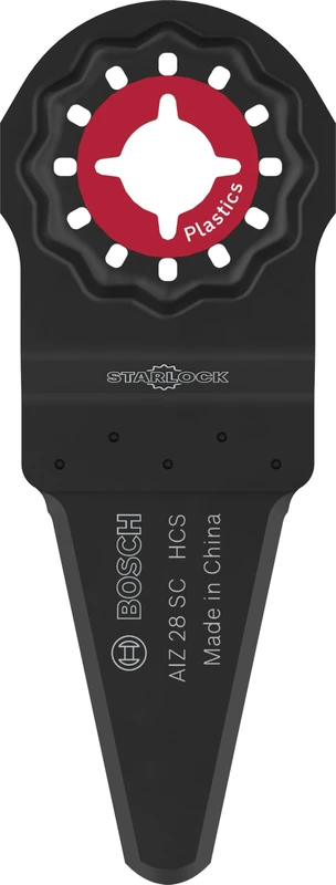 Bosch 5X AIZ 28 SC Sealant Knife (for Silicone, Mineral Wool, Width mm, Professional Accessory Multitool)