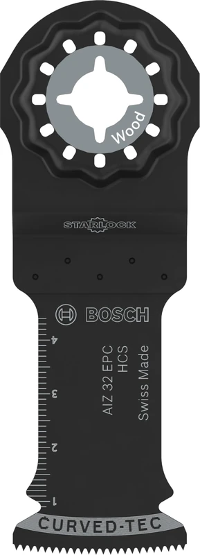 Bosch 10x AIZ 32 EPC Plunge Cut Blade (for Softwood, Width mm, Professional Accessory Multitool)