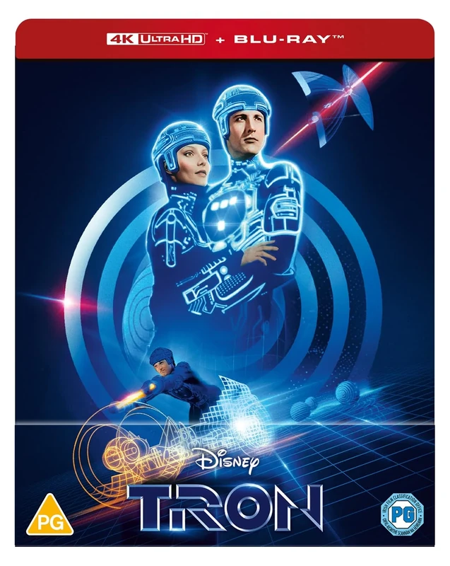 Disney's Tron (1982) 4K Ultra HD/BD steelbook [Blu-ray] [Region Free]