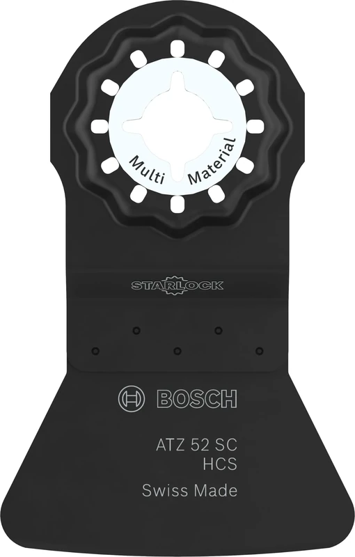 Bosch 10x ATZ 52 SC Scraper Blade (for Mortar, Glue, Width mm, Professional Accessory Multitool)