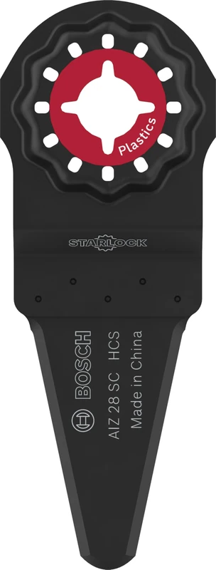 Bosch 10x AIZ 28 SC Sealant Knife (for Silicone, Mineral Wool, Width mm, Professional Accessory Multitool)