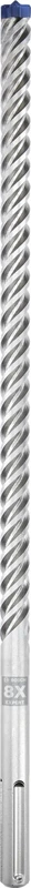 Bosch 1x Expert SDS max-8X Hammer Drill Bit (for Soft Stone, Hard Stone, Ø 19,00 mm, Professional Accessory Rotary Hammer)