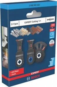 Bosch 3X Expert Cutting Set (for Stainless Steel Pipes, Wood with Metal, Length mm, Professional Accessory Multitool)