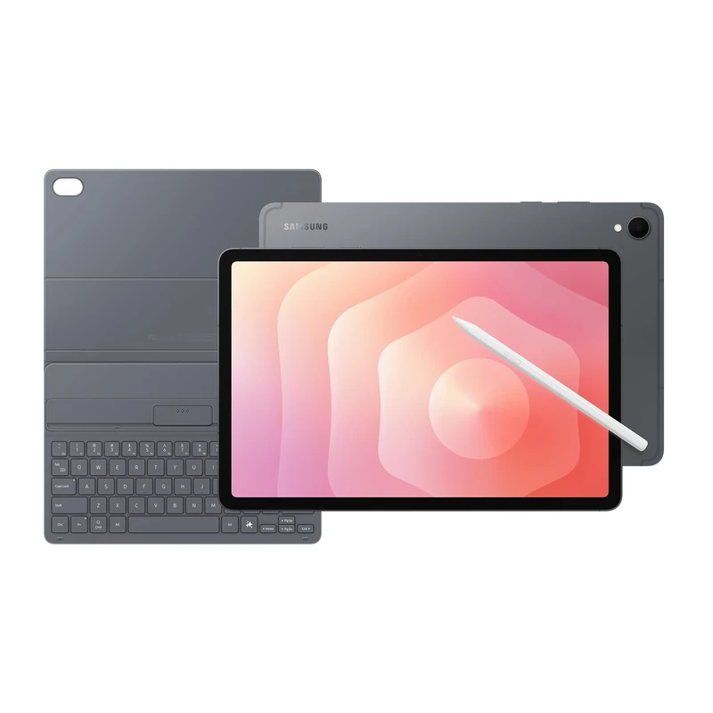 SAMSUNG Galaxy Tab S11 + Keyboard Case, AI Tablet, Wi-Fi, Lightweight Design, Multi-Modal AI Tools, 256GB Storage, 12GB Memory, Long Battery Life, Grey, 3 Year Extended Warranty (UK Version)