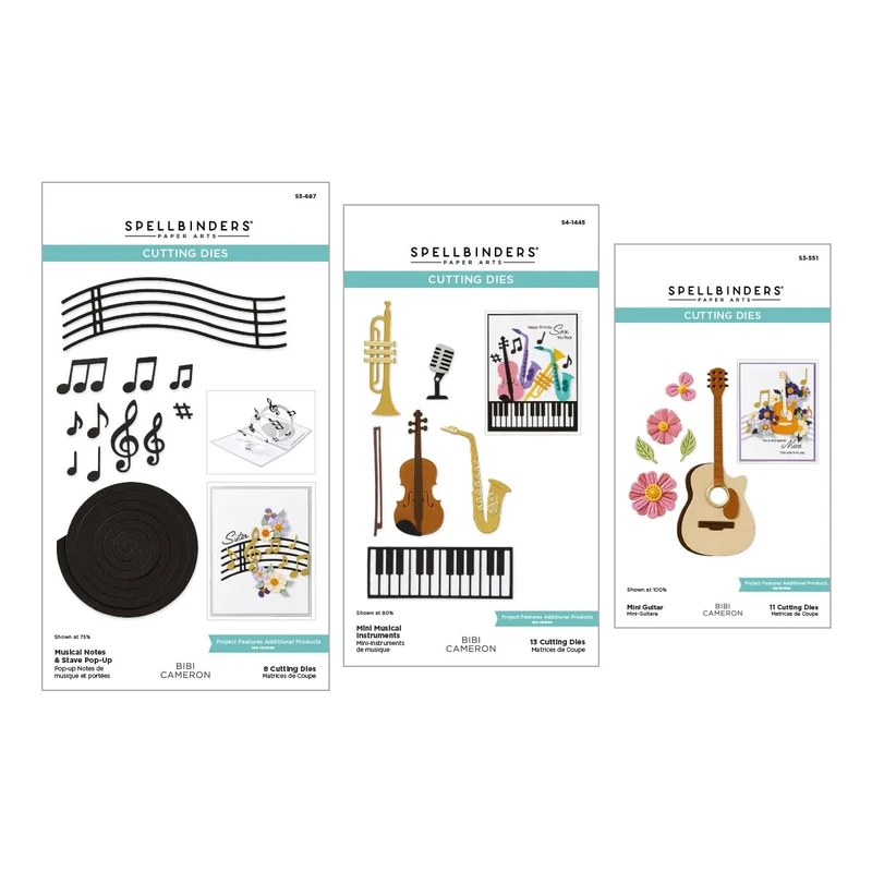 Small Instruments Bundle from The Bibi's Musical Notes Collection by Bibi Cameron