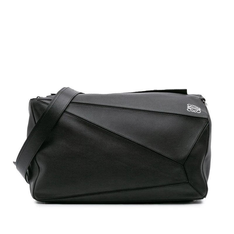 LOEWE Pre-Loved XL Leather Puzzle Crossbody