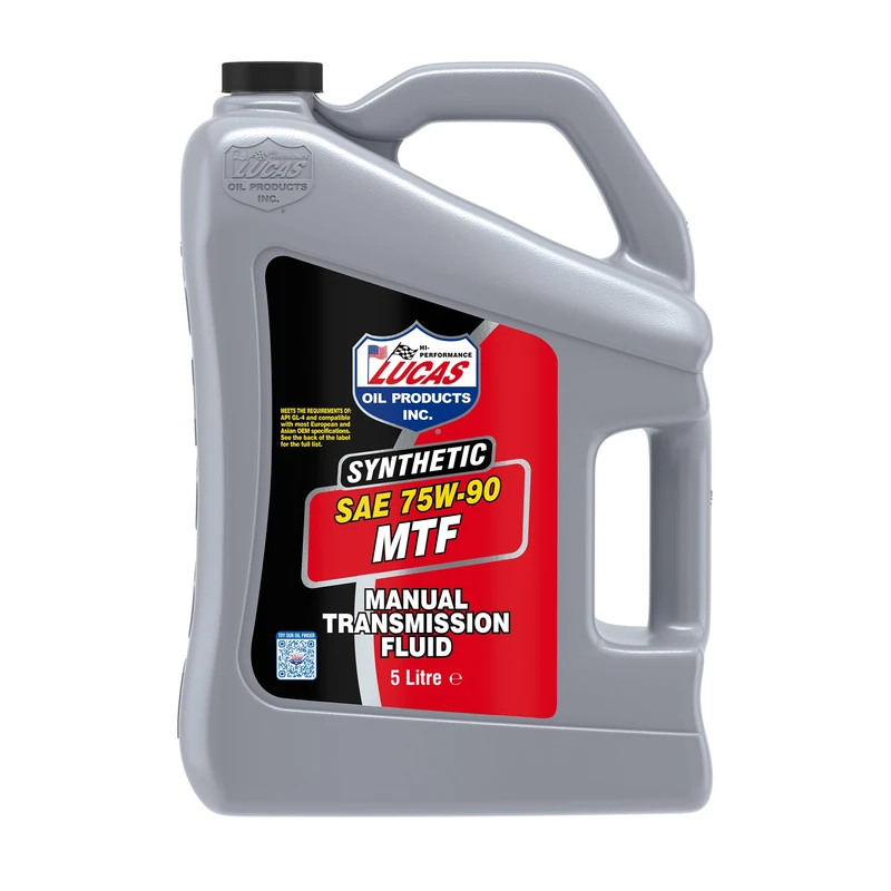 47098 Lucas Oil Synthetic SAE 75W-90 Manual Transmission Fluid - 5 Litre