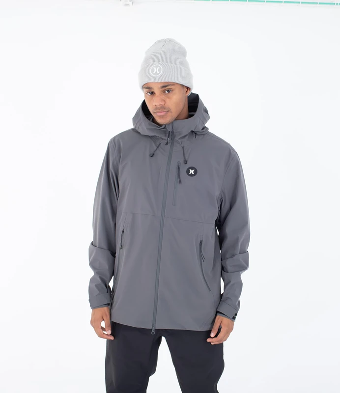 Hurley Jacket men - Light element, Dk Stone Grey, L