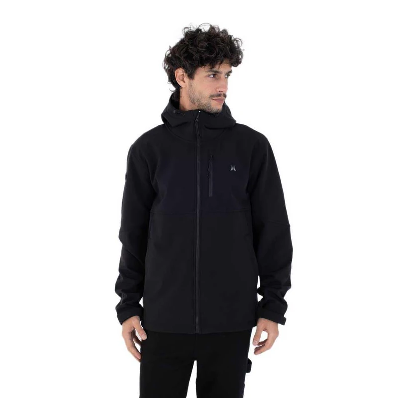 Jacket men - Shell ST, Black, XL