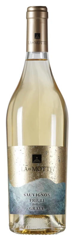 La di Motte Sauvignon Friuli DOC Grave – Italian White Wine – 750 ml Bottle – 12.5% Vol – Fresh, Fruity, Complex (Pack of 6)