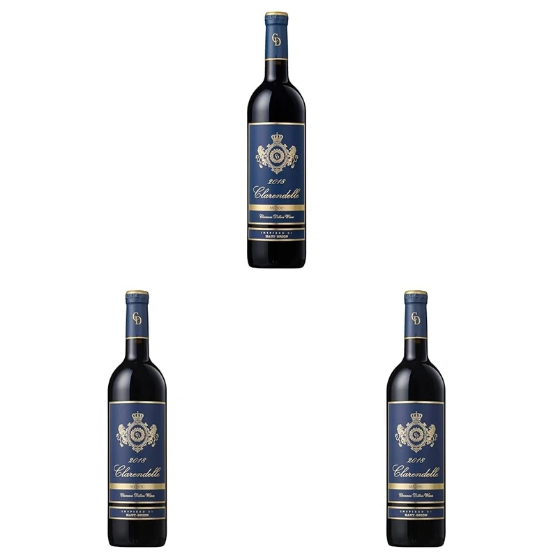 Clarendelle Medoc Red Wine 75cl - Inspired by Haut-Brion - Vintage 2018 - Blended Bordeaux: Merlot and Cabernet Sauvignon (Pack of 3)