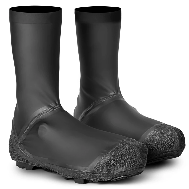 GripGrab AquaShield 2 Waterproof Gravel Cycling Shoe Covers Zipless High Cuff Tight Fitting Aero Overshoes
