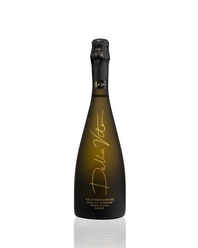 Della Vite Superiore D.O.C.G Premium Italian Prosecco - Rich & Extra Dry Prosecco Wine (Single Bottle, 11.5% 750ml) (Pack of 6)