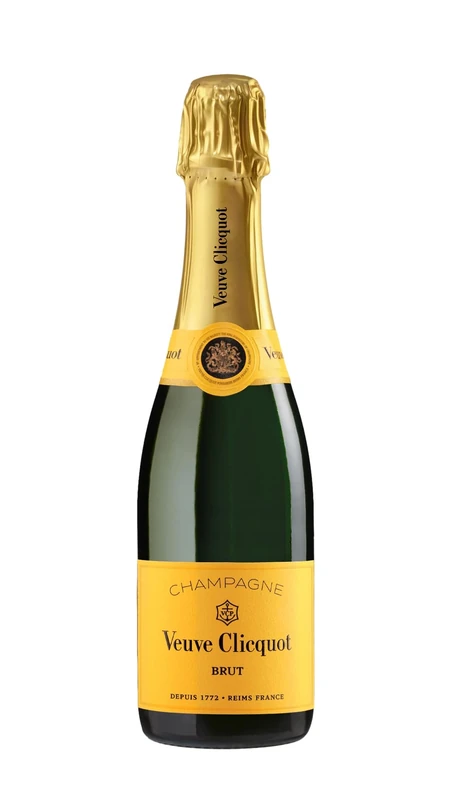 Veuve Clicquot Yellow Label Champagne, 37.5cl (Pack of 6)