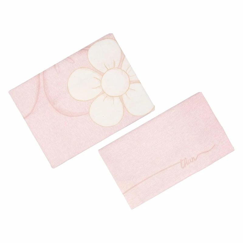 THUN - Pink Duvet Cover - Iconic Elegance Line - S - 100% Cotton