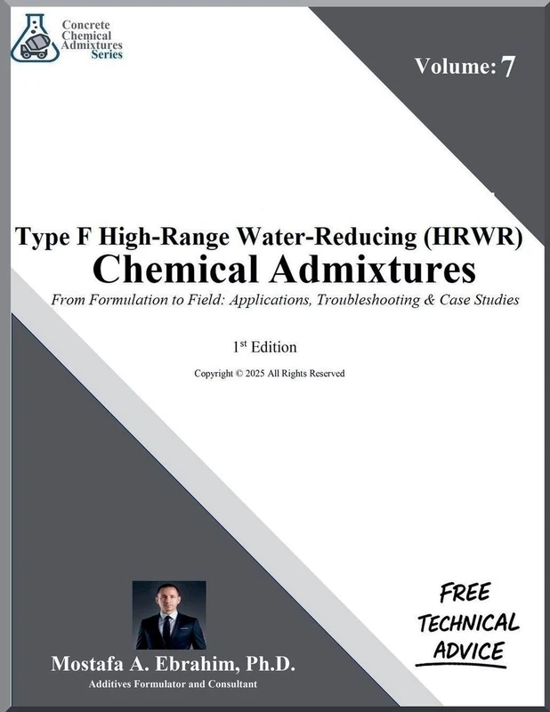 Type F High-Range Water-Reducing (HRWR) Chemical Admixtures - From Formulation to Field: Formulations, Applications, Troubleshooting & Case Studies: 7 (Concrete Chemical Admixtures)