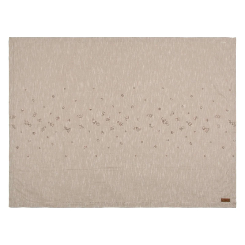 THUN - Cambric Rope Tablecloth - Country Line - 100% Cotton - 160 x 270 cm - Image 1
