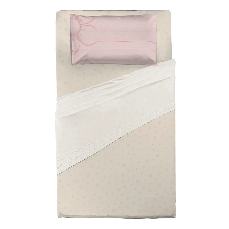 THUN - Pink Duvet Cover Set - Iconic Elegance Line - 1/2 P - 100% Cotton