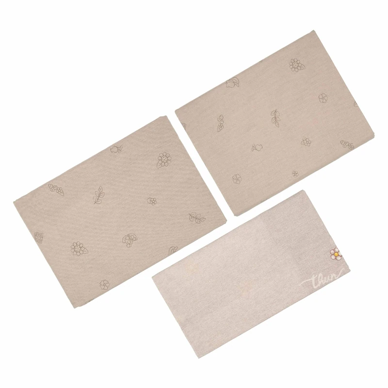 THUN - Country Line Bed Linen Set - Small - 100% Cotton