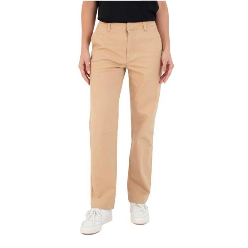 Hurley Pants Women - Icon Relaxed, Khaki,M - Image 1