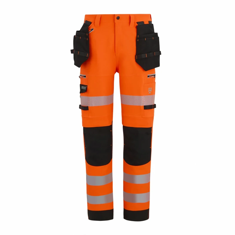 Regatta Professional Mens Hi-Vis Infiltrate Stretch Holster Trousers