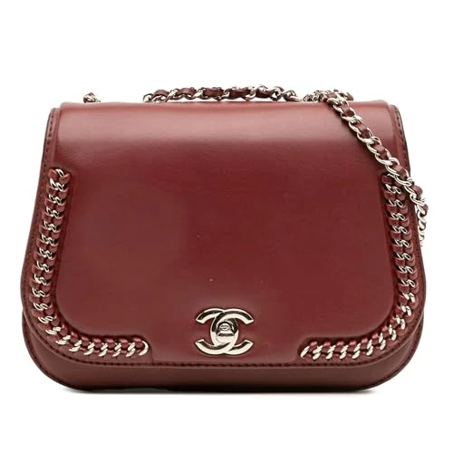 Chanel Pre-Loved Small Calfskin Braided Chic Flap Shoulder Bag
