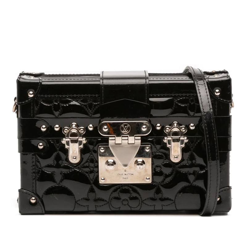 Louis Vuitton Pre-Loved Monogram Vernis Fleur Petite Malle