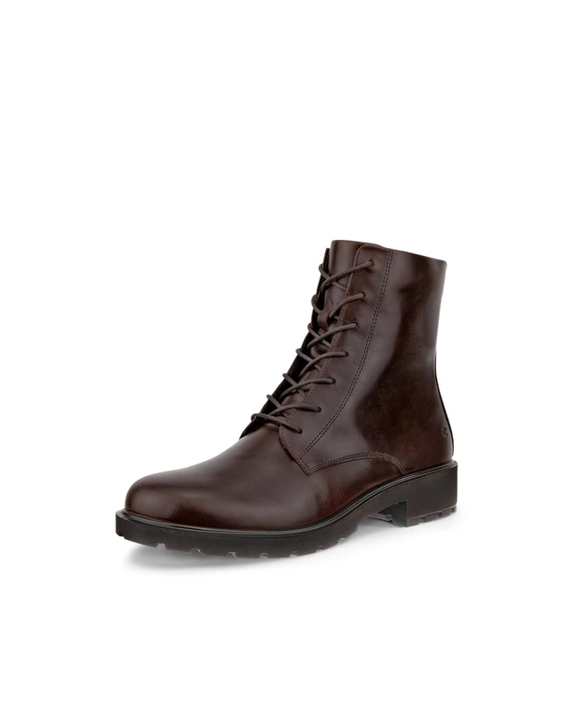 ECCO Metro Vienna Lace Women's Boots, Potting soil, 5 UK
