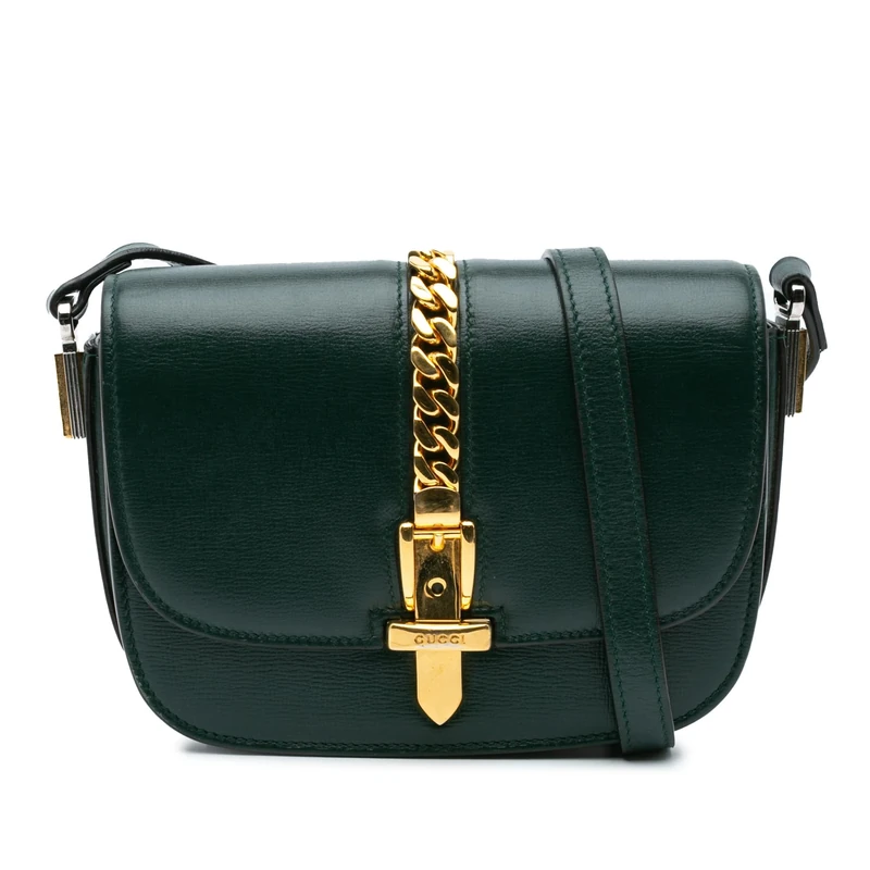 Gucci Pre-Loved Mini Leather Sylvie 1969 Crossbody Bag