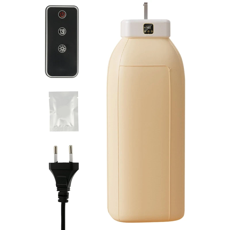 Electric Portable Clothes Dryer, Double Mode Remote Control Mini Clothes Dryer, Oxford Cloth Waterproof with Remote Control Overheat Protectio for Home, Apartments,College Dormitories