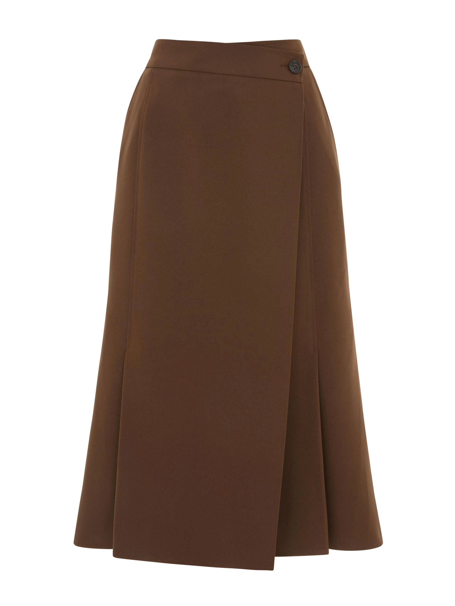 EUDON CHOI, Maia Skirt, 8, Tobacco