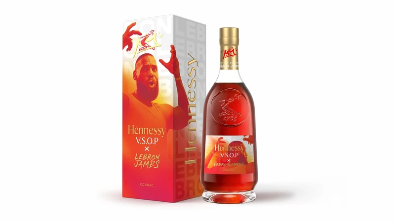 Hennessy x LeBron James V.S.O.P Limited Edition Cognac, 70cl