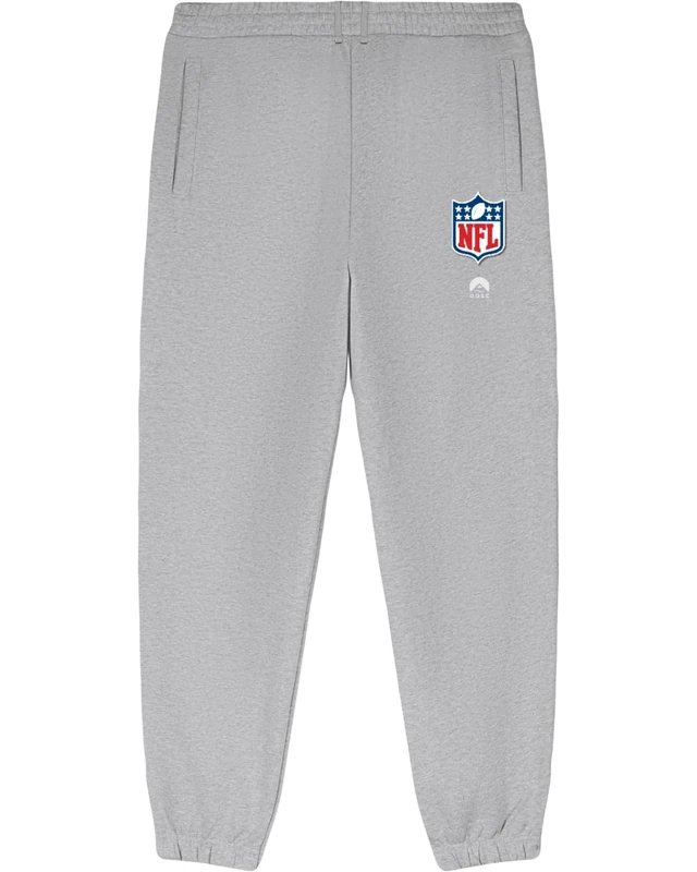 OOSC Mens NFL Shield - Grey Sweatpants, Grey, XXL EU