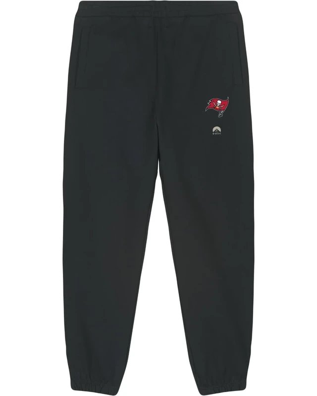 OOSC Mens Tampa Bay Buccaneers Sweatpants, Black, L EU