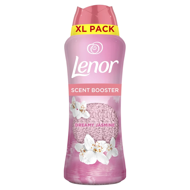 Lenor Laundry Perfume Scent Booster 495g, Dreamy Jasmine, Non-stop Freshness Up To 12 Weeks In Storage