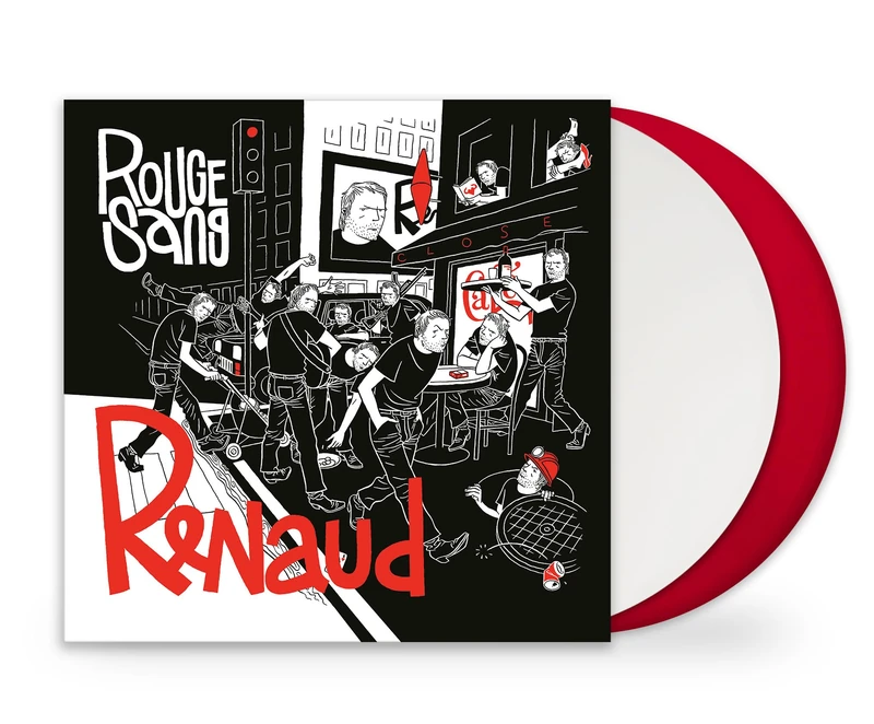 Rouge Sang Double Vinyle Couleur (50 Ans de Carrière) [VINYL]