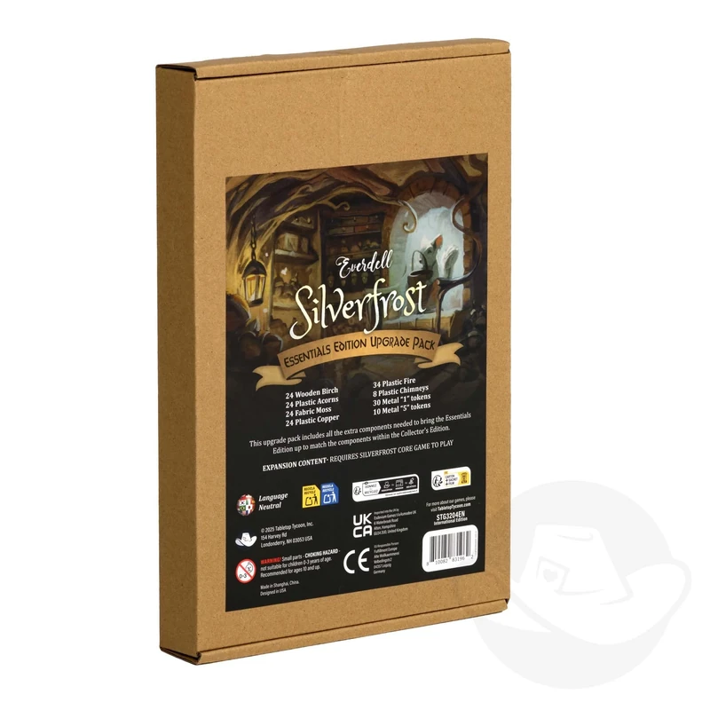 Starling Games | Everdell: Silverfrost Essentials Edition Upgrade Pack | Board Game Expansion | Ages 10+ | 1-4 Players | 40-80 Minutes Playing Time
