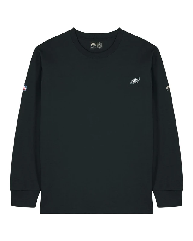 OOSC Mens Philadelphia Eagles Long Sleeve T-Shirt, Multicolour, L EU