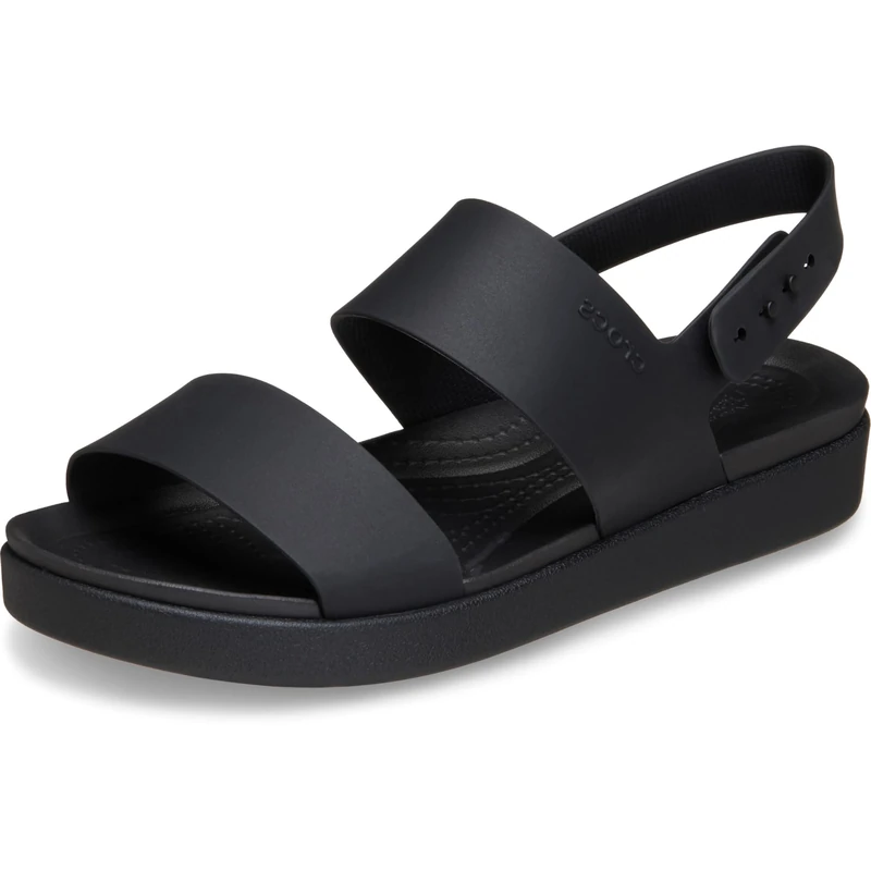 Crocs, Women, Brooklyn Backstrap Low Low, Black, 3 UK Women - Image 1