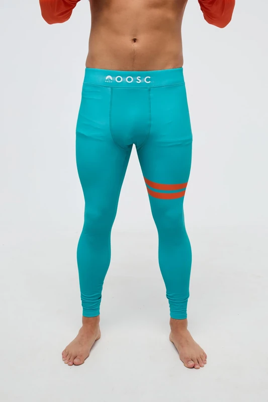 OOSC Mens Miami Dolphins - X NFL Baselayer Pants, Orange, XXL EU