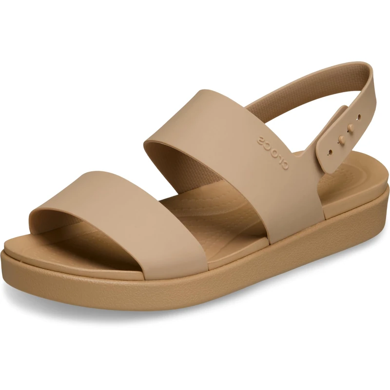 Crocs, Women, Brooklyn Backstrap Low Low, Cashew, 6 UK Women - Image 1