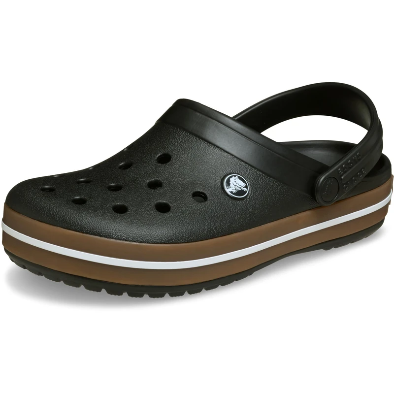 Crocs, Unisex Kids, Crocband Gum Clog K, Black, 13 UK Child