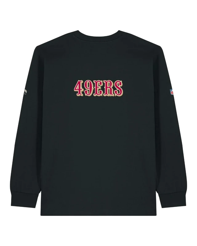 OOSC Mens San Francisco 49ers Long Sleeve T-Shirt, Multicolour, M EU