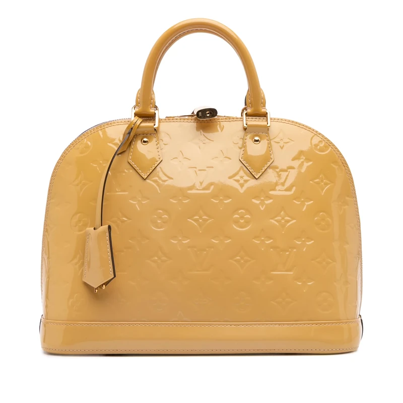 Louis Vuitton Pre-Loved Monogram Vernis Alma PM Handbag
