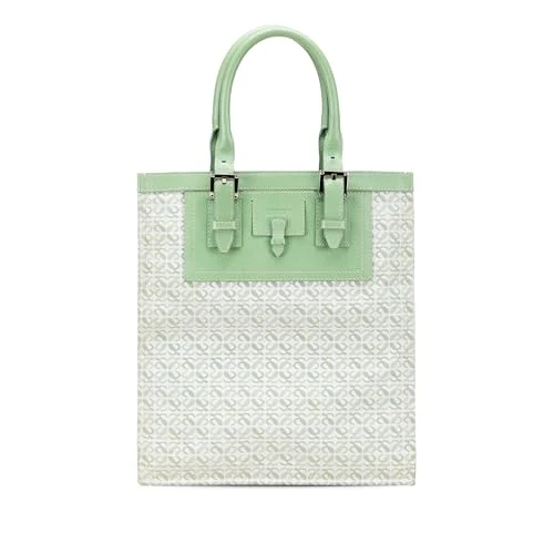 LOEWE Pre-Loved Anagram Canvas Tote Bag