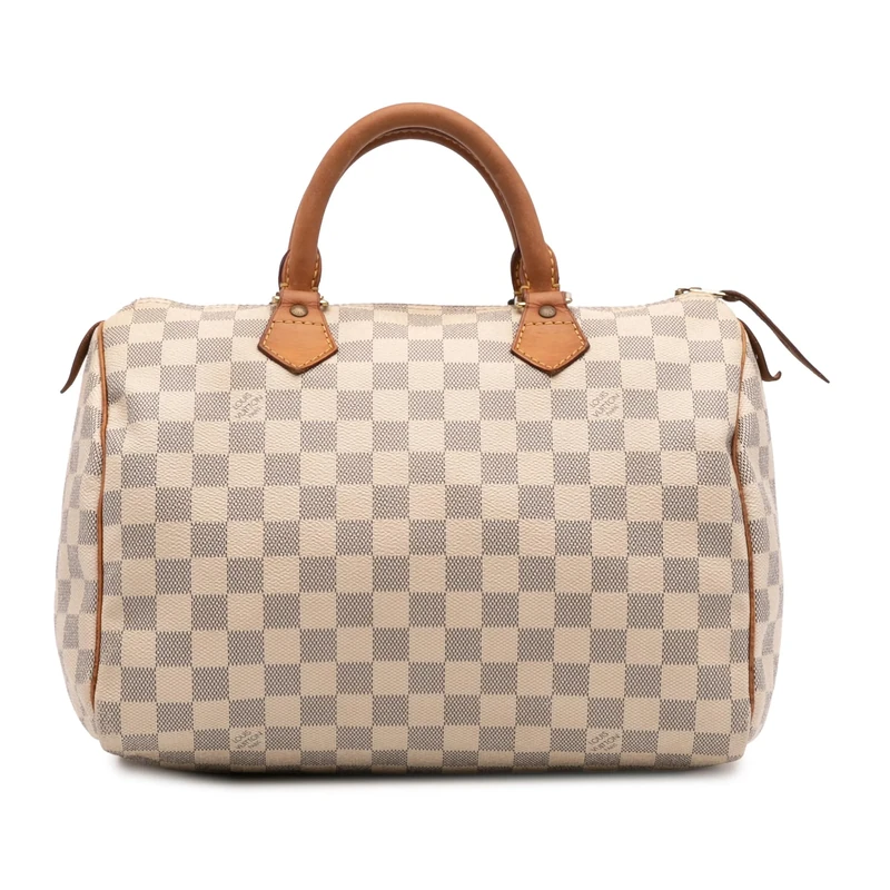 Louis Vuitton Pre-Loved Damier Azur Speedy 30 Handbag