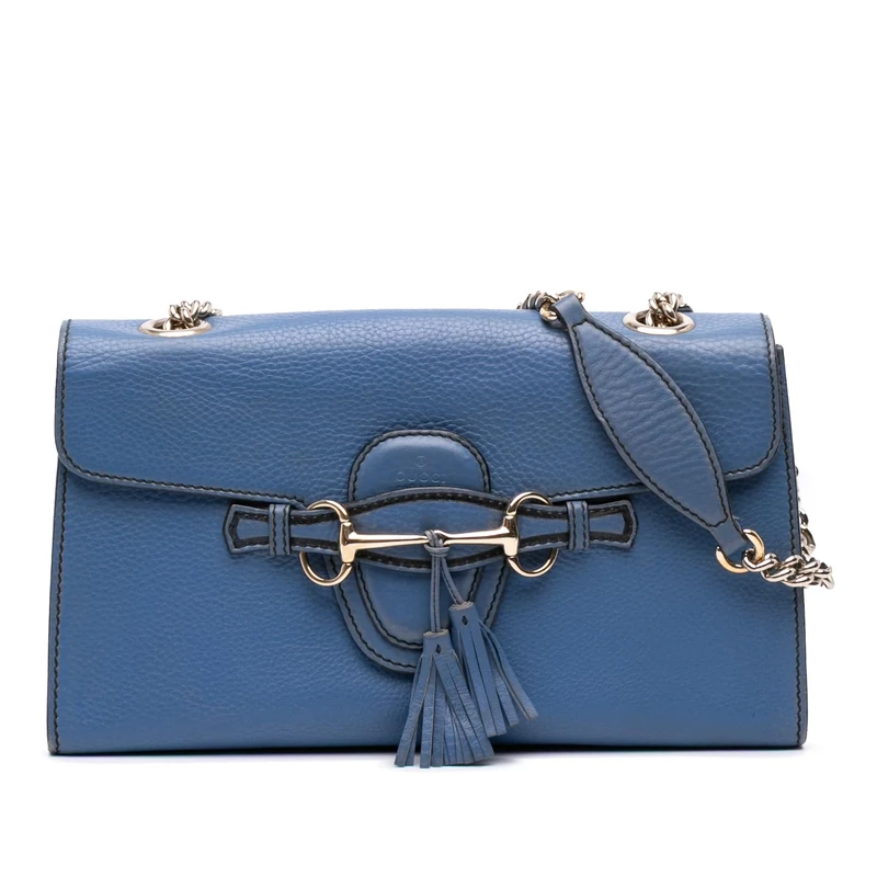 Pre-Loved Medium Leather Emily Shoulder Bag