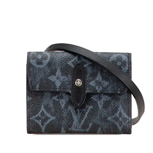 Louis Vuitton Pre-Loved Monogram Pastel Cross Card Holder Crossbody Bag