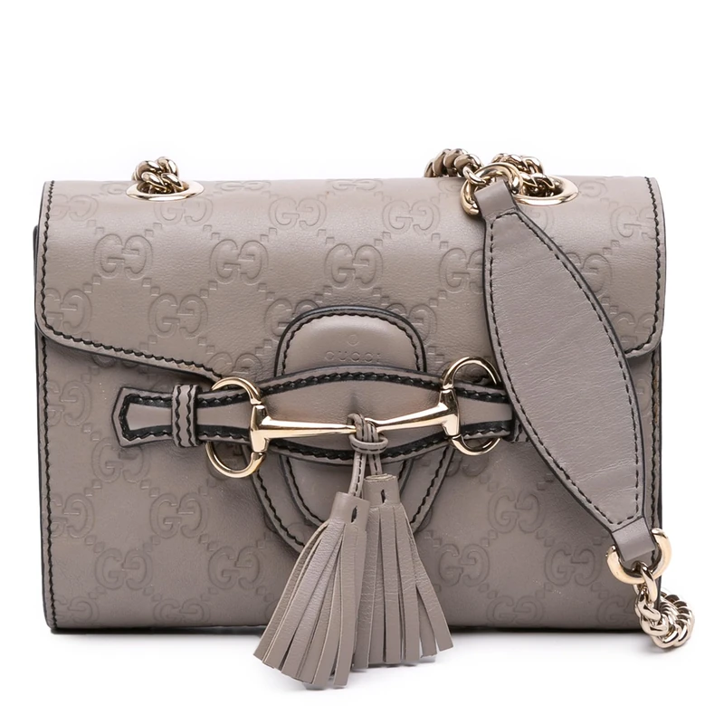 Pre-Loved Mini Guccissima Emily Crossbody Bag