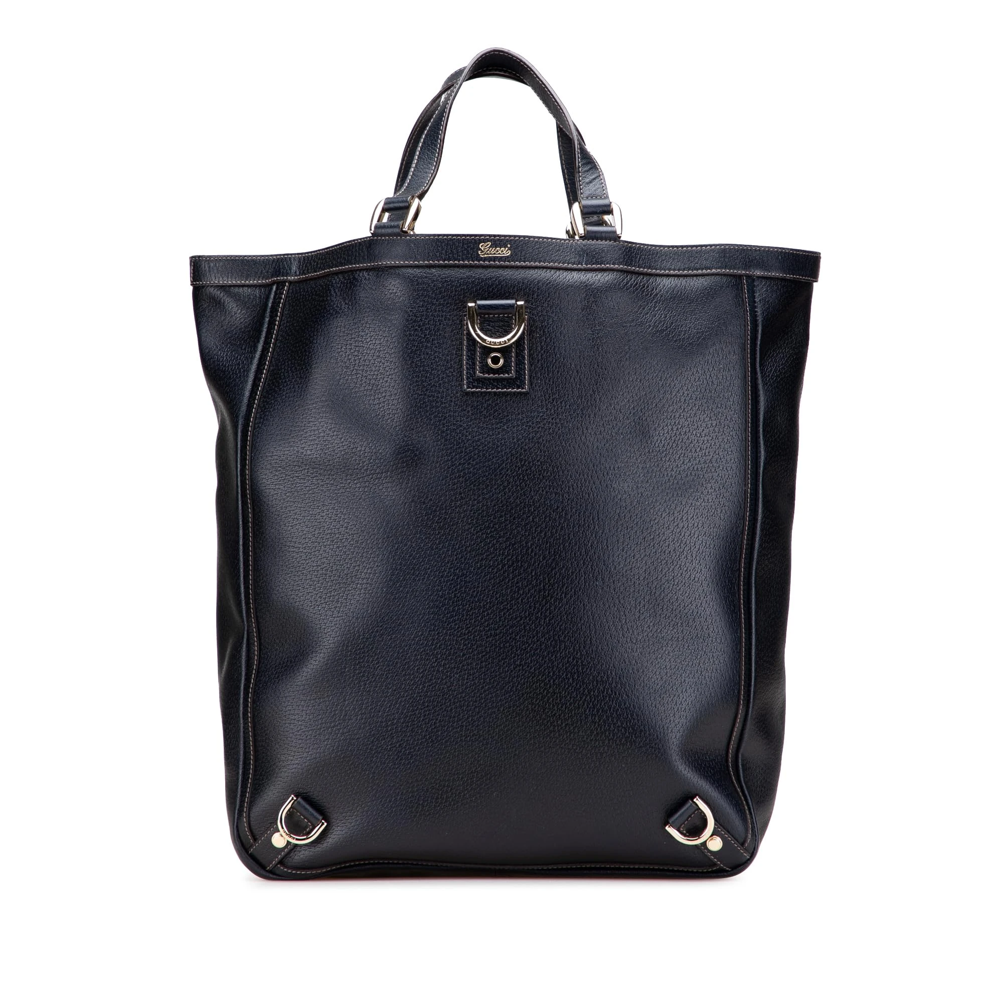 Gucci Pre-Loved Calfskin Abbey D Ring Tote